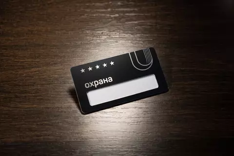 Бейдж из металла