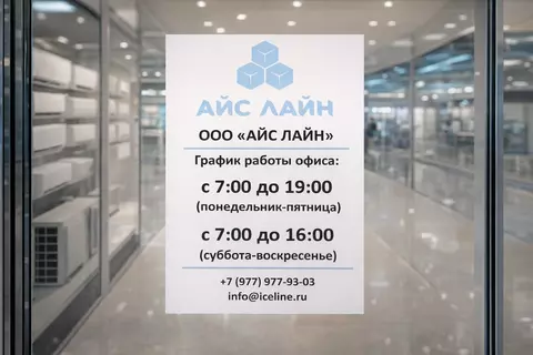 Табличка ПВХ белая (Т-050)